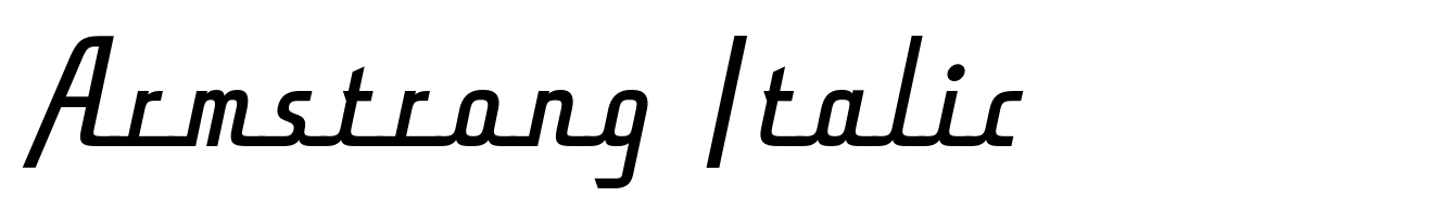 Armstrong Italic